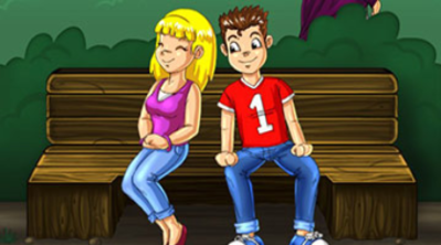 Le jeu en ligne First Kisses -- Cliquez pour voir l'image en entier