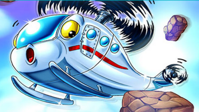 Le jeu en ligne Crazy Copter -- Cliquez pour voir l'image en entier